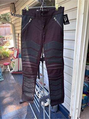 Michelle Uberreste Venom Moto-Style Pants